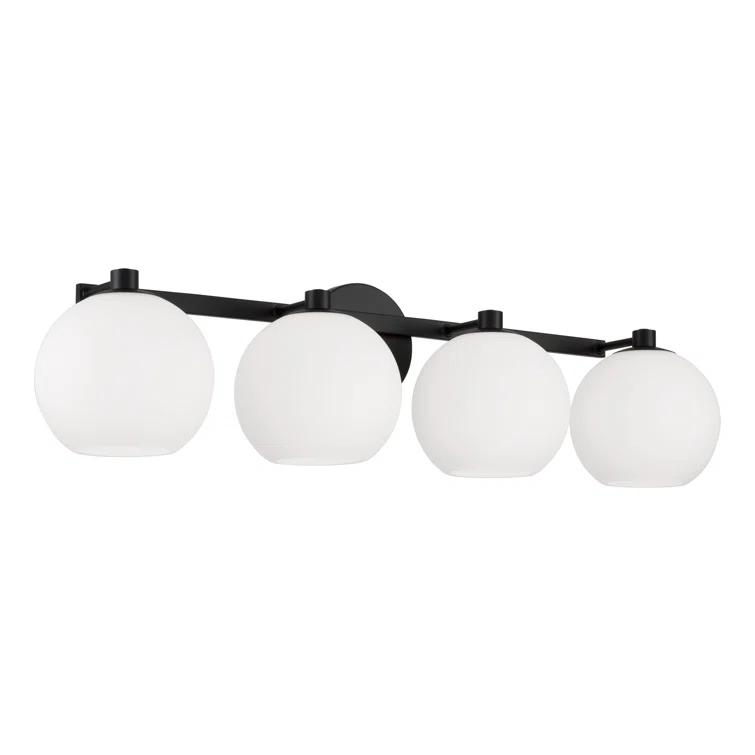 Ansley 4 Light Frosted Dimmable Vanity Light