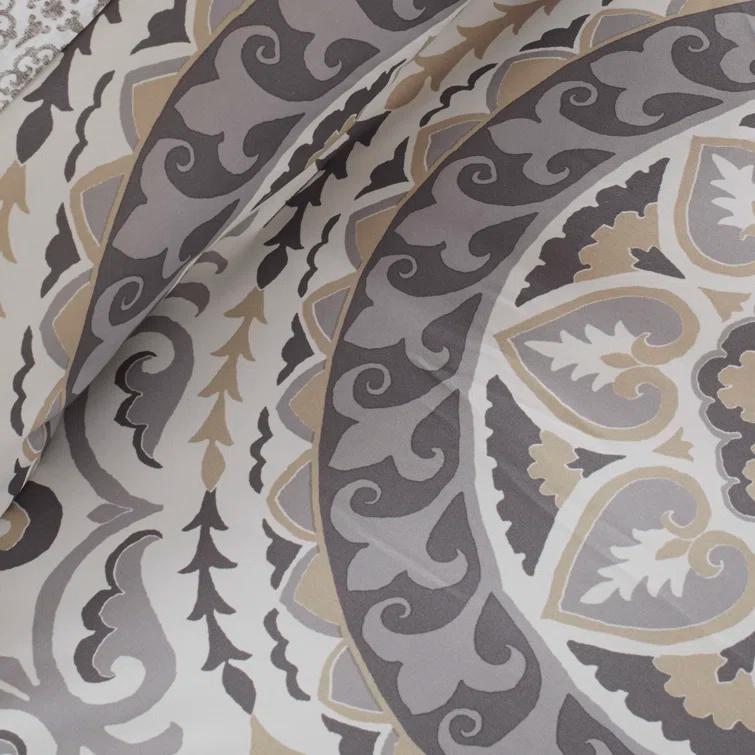 Estrin 9 PC Comforter Set with Cotton Bed Sheets