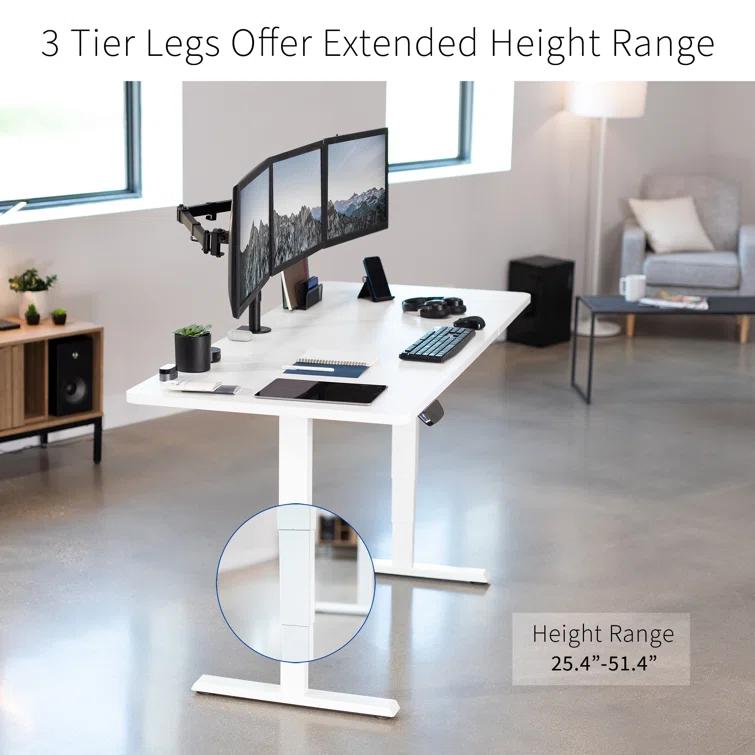 Vivo Electric 71" x 30" Stand Up Desk Workstation, 2B7B Series