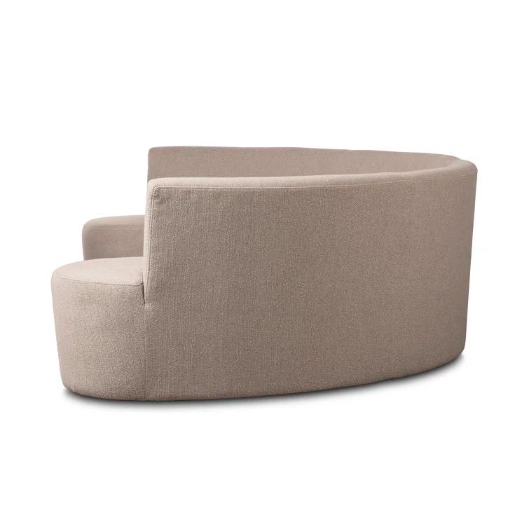 Kaylani Dining Bench - Taupe Performance Fabric