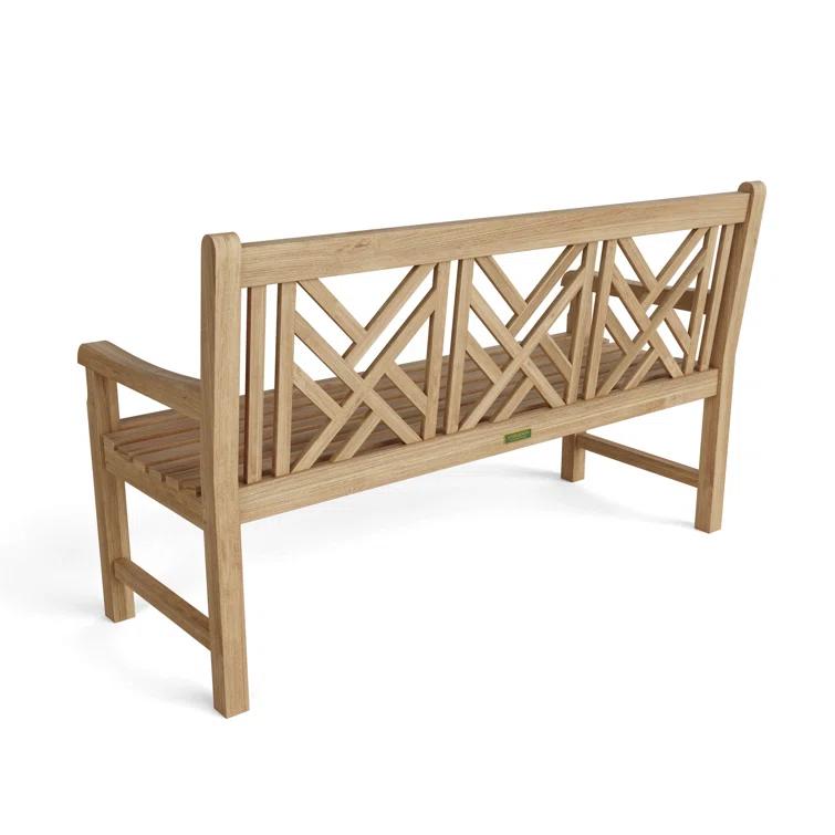 Vilano Teak Outdoor Bench