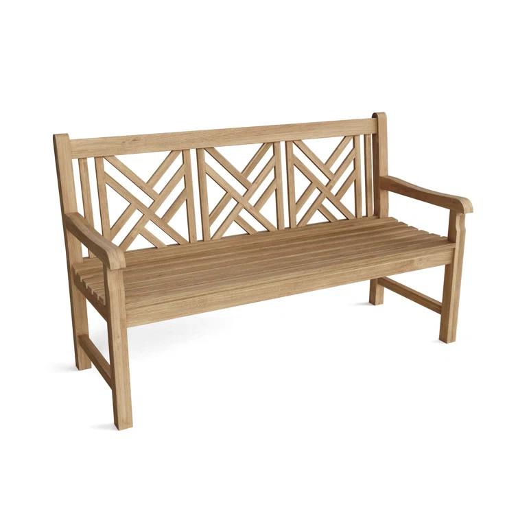 Vilano Teak Outdoor Bench