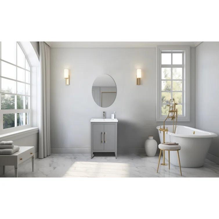 24" Single Bathroom Vanity Set