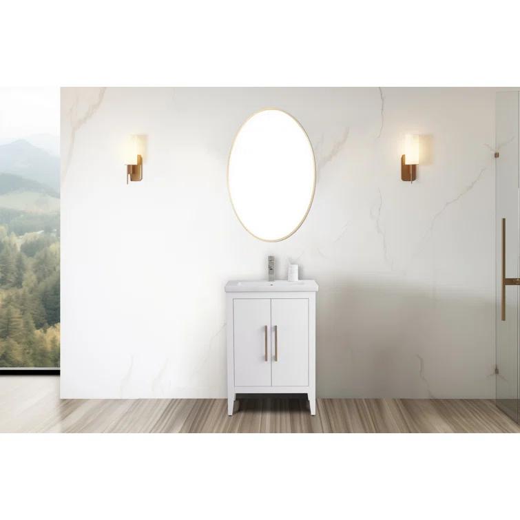 24" Single Bathroom Vanity Set