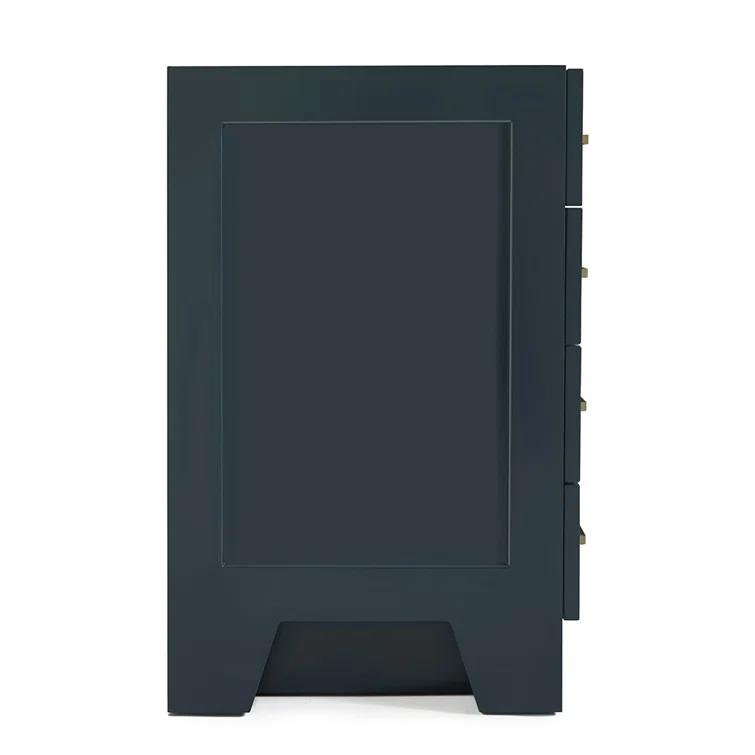 Sawyer 36'' Solid Wood Single Bathroom Vanity Base Only, Right Offset Base Cabinet without Top