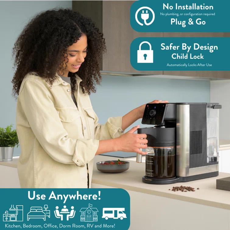 Aurora 10 Cup Drip Coffee Maker & Coffee Machine