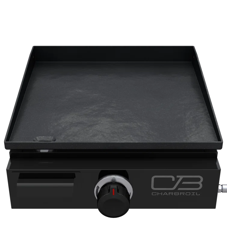 Charbroil Performance Series 17" Portable Flat Top Gas Griddle, Black