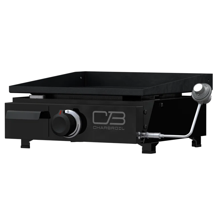 Charbroil Performance Series 17" Portable Flat Top Gas Griddle, Black