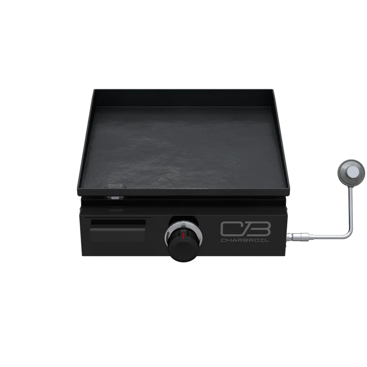 Charbroil Performance Series 17" Portable Flat Top Gas Griddle, Black