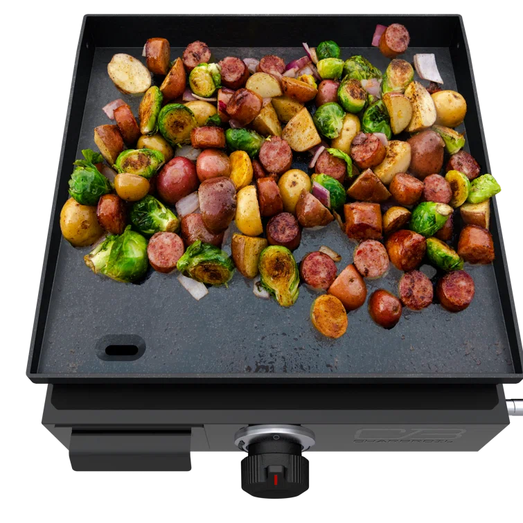 Charbroil Performance Series 17" Portable Flat Top Gas Griddle, Black