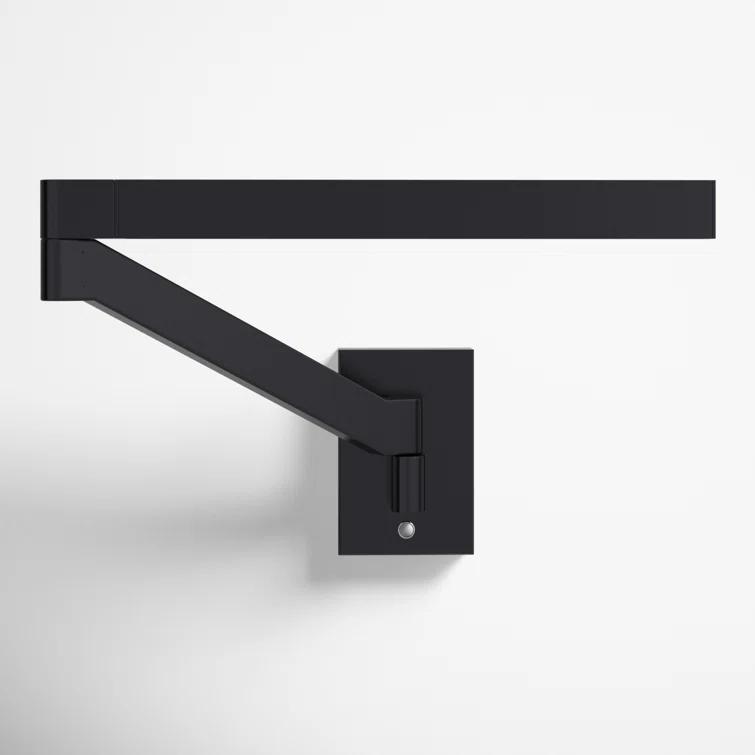Joziah Single Light Aluminum Dimmable LED Swing Arm Sconce