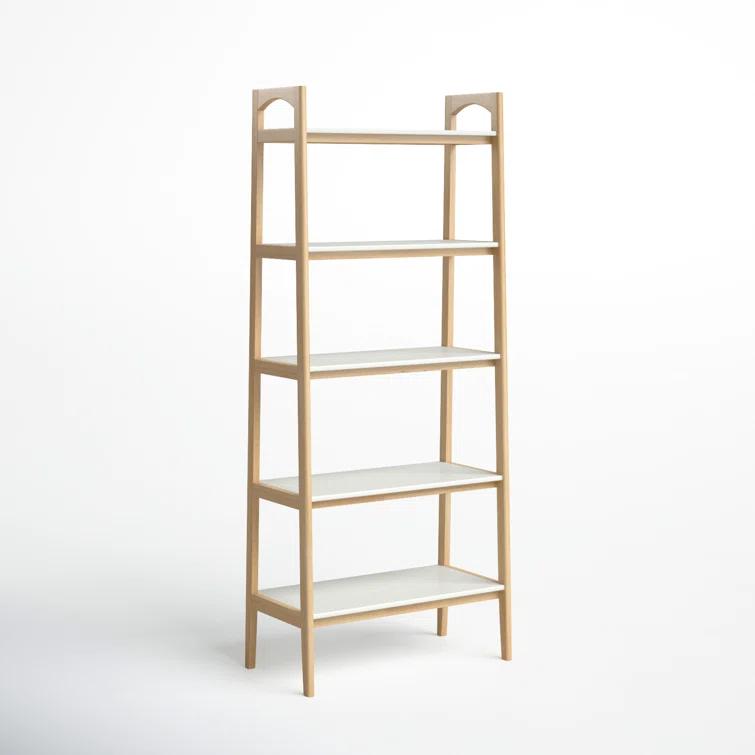 Soho Solid Wood Ladder Bookcase