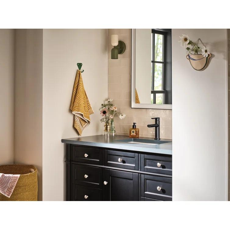 Moen Meena Single Hole Bathroom Faucet with Drain Assembly