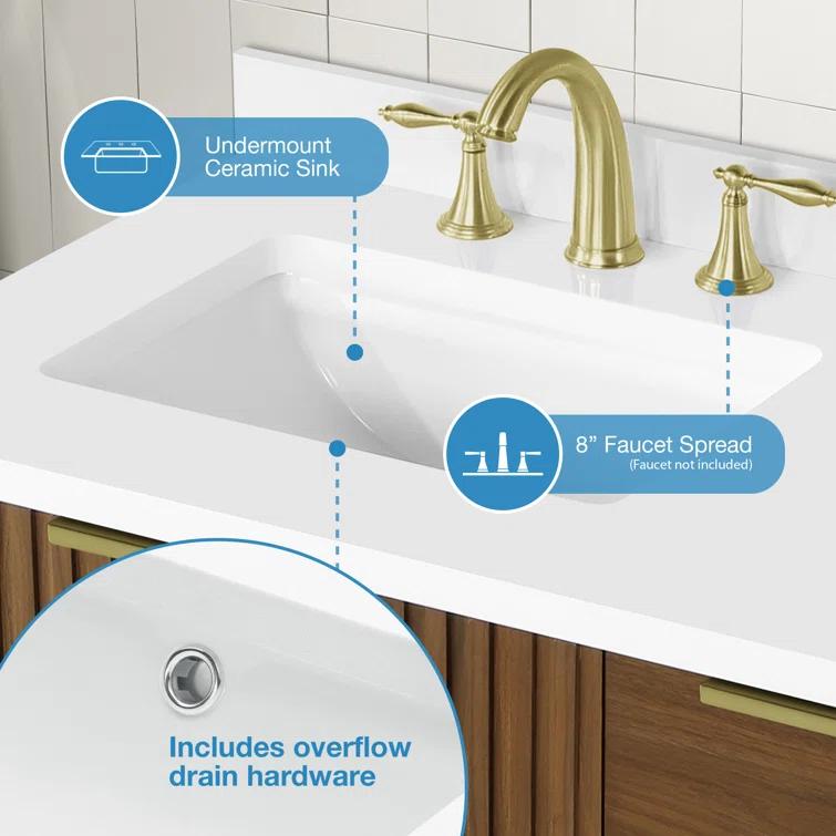 Gabi 36 in. Single Sink Bathroom Vanity