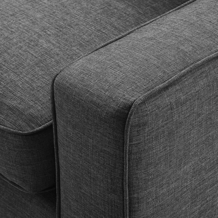 Serta Harmon Upholstered Reversible Sectional Sofa and Chaise
