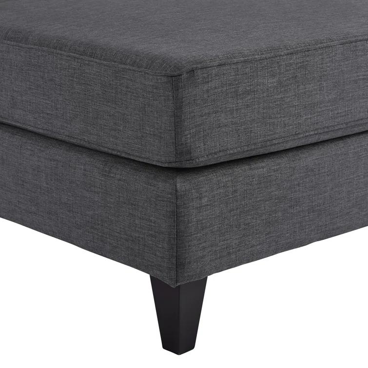 Serta Harmon Upholstered Reversible Sectional Sofa and Chaise