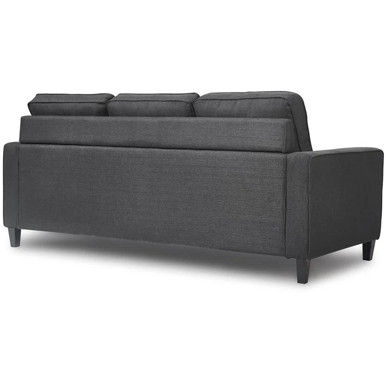 Serta Harmon Upholstered Reversible Sectional Sofa and Chaise