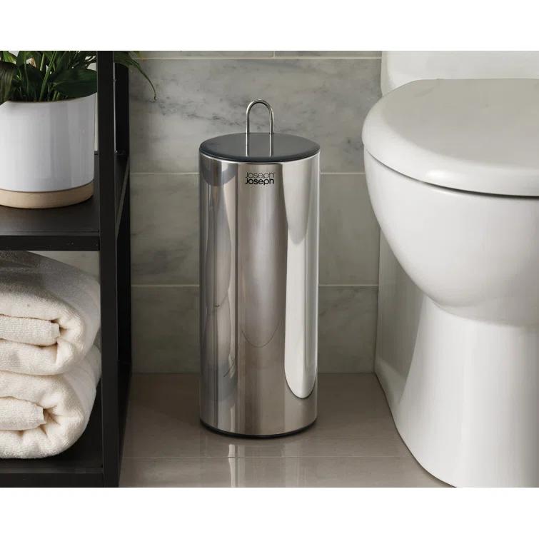 Joseph Joseph 70593 Joseph Joseph EasyStore Luxe Concealed Toilet Paper Holder