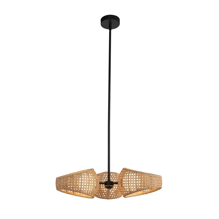 Kuzco Lighting Lanai 3 - Light Dimmable LED Shaded / Spider Chandelier
