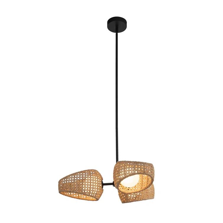 Kuzco Lighting Lanai 3 - Light Dimmable LED Shaded / Spider Chandelier