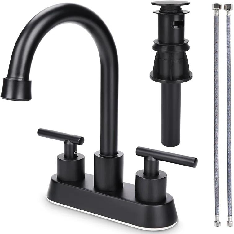 Centerset 2-handle Bathroom Faucet