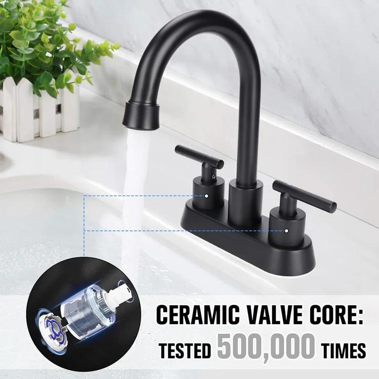 Centerset 2-handle Bathroom Faucet
