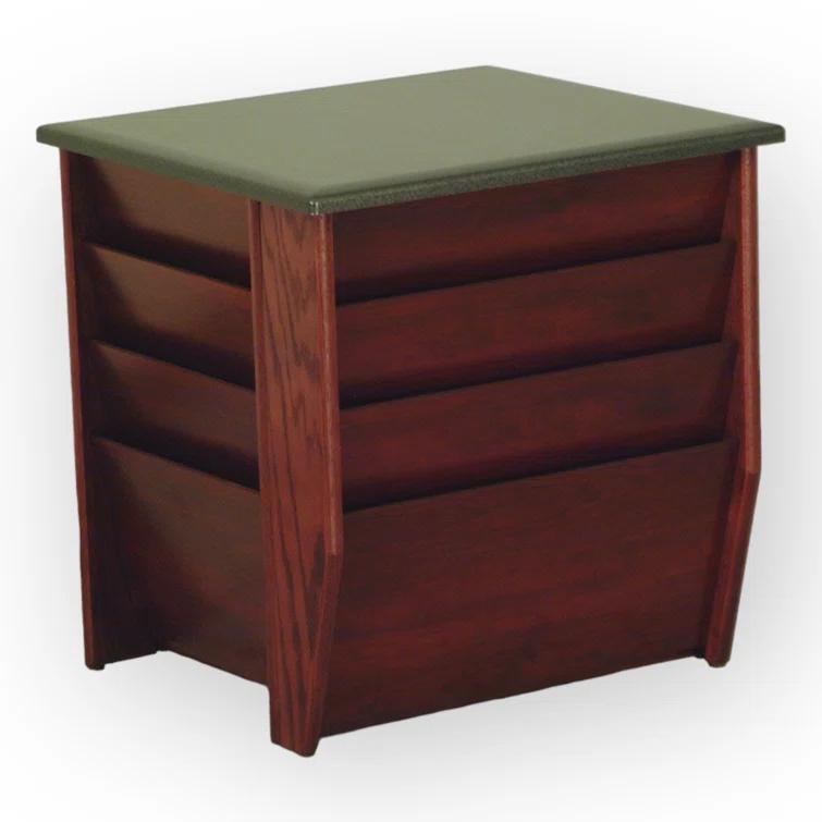 Geis Marble Top End Table