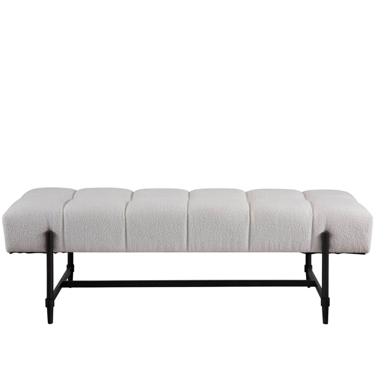 Universal Furniture Serene Polyester Blend Upholstered Bench