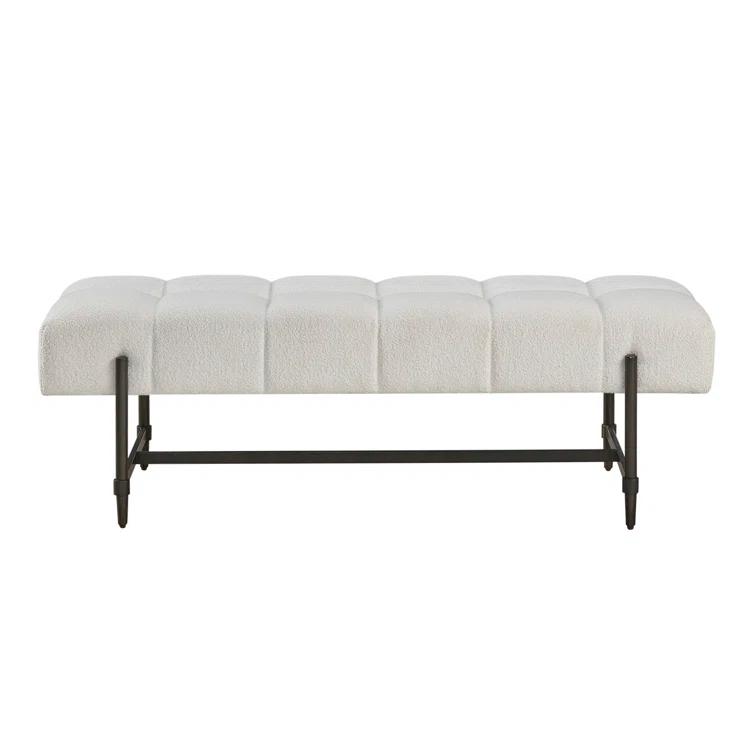 Universal Furniture Serene Polyester Blend Upholstered Bench