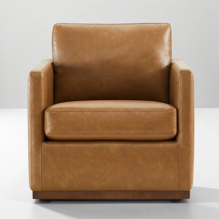 Benten Upholstered Swivel Armchair