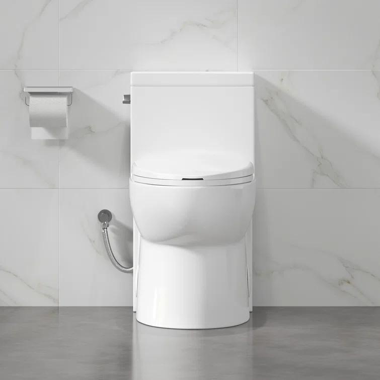 Denbigh Chair Height Elongated Comfort Height One-Piece Toilet (Seat Included)