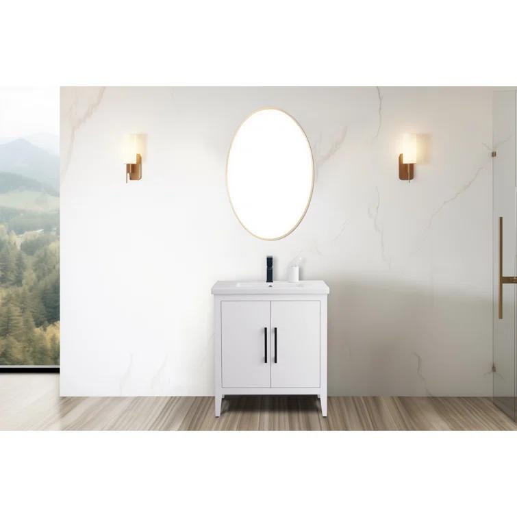 30" Single Bathroom Vanity Set