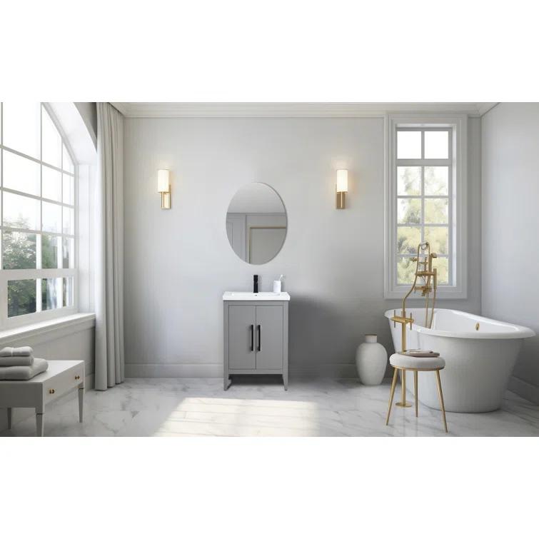 24" Single Bathroom Vanity Set