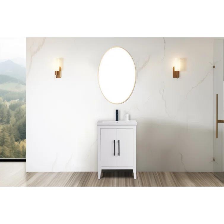 24" Single Bathroom Vanity Set