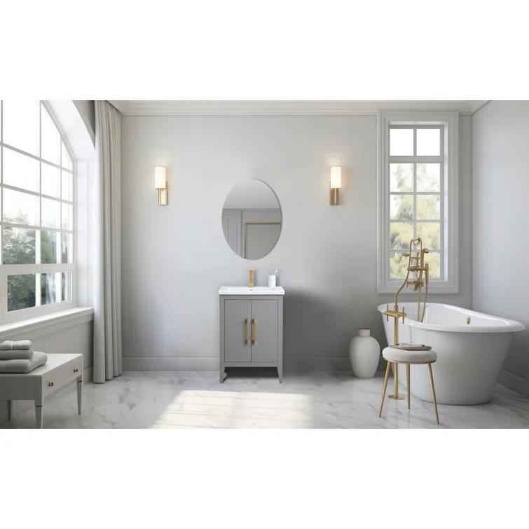 24" Single Bathroom Vanity Set