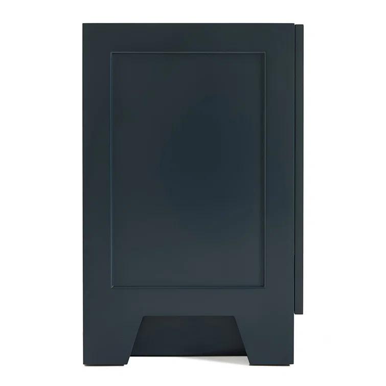 Sawyer 36'' Solid Wood Single Bathroom Vanity Base Only, Right Offset Base Cabinet without Top