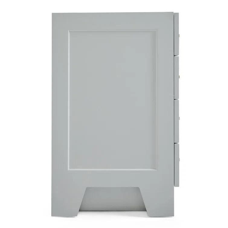 Ariel Q048s-Bc Taylor 48" Free Standing Hardwood Single Vanity Cabinet Only - Grey