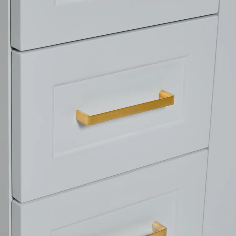Ariel Q048s-Bc Taylor 48" Free Standing Hardwood Single Vanity Cabinet Only - Grey