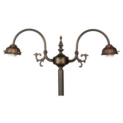 Meyda Lighting Capri 56.5'' Mahogany Bronze Tree Floor Lamp