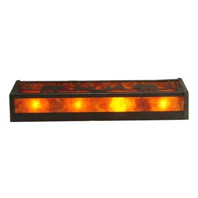 Meyda Lighting Rustic Lodge 4 - Light Bath Bar