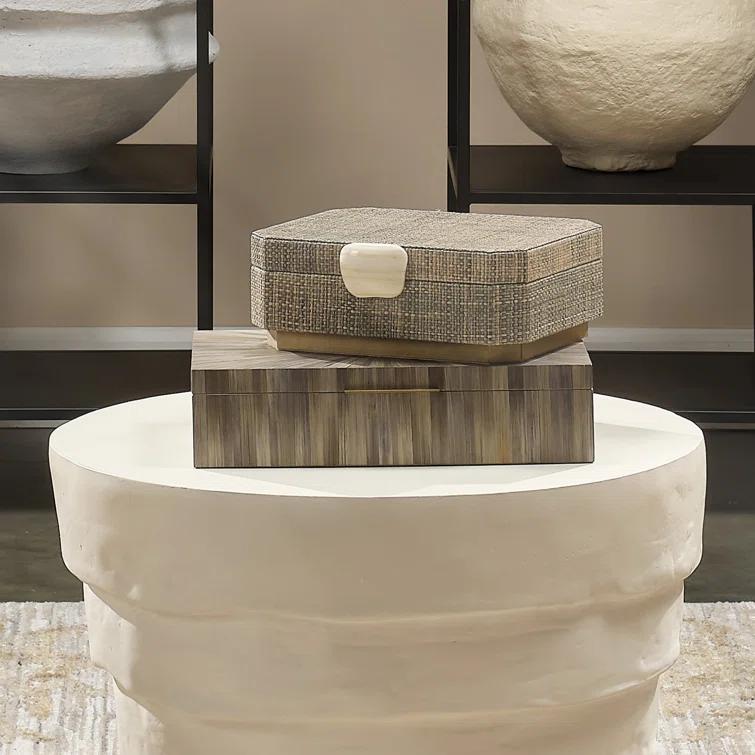 Jamie Young Company Palm Handmade Decorative Box