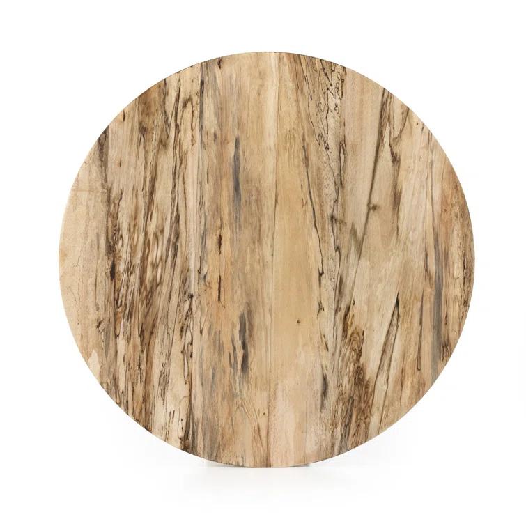 Boni Round Pedestal Coffee Table - Natural
