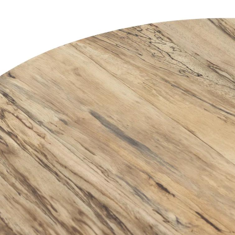Boni Round Pedestal Coffee Table - Natural