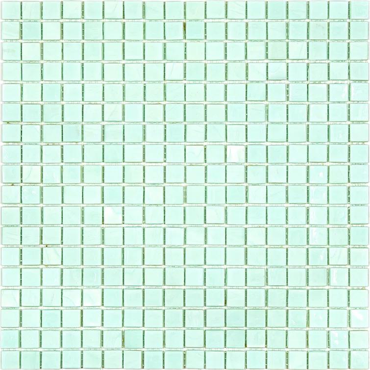 Skosh 0.6" x 0.6" Glass Grid Mosaic Wall & Floor Tile