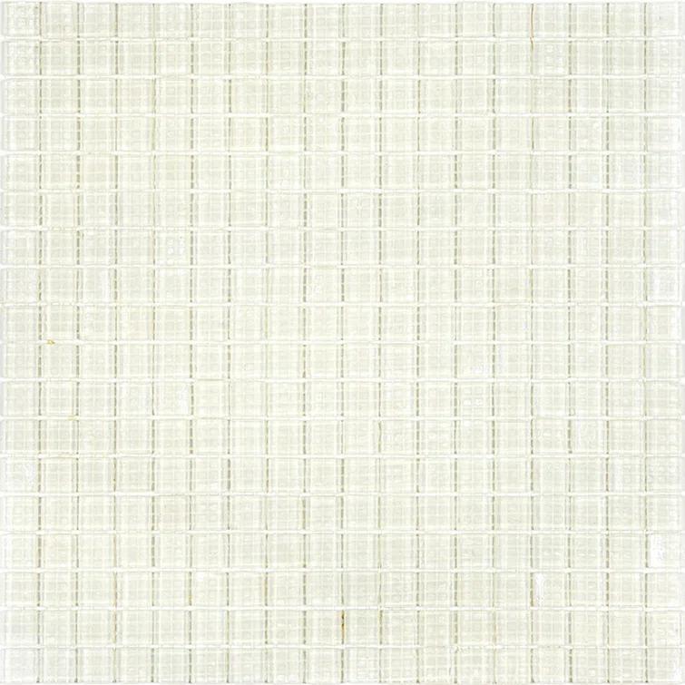 Skosh 0.6" x 0.6" Glass Grid Mosaic Wall & Floor Tile