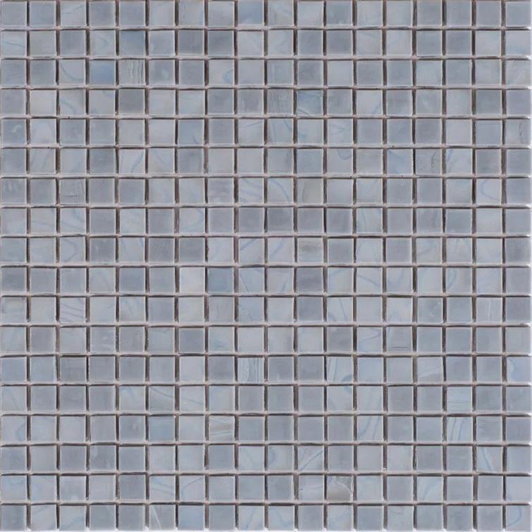 Skosh 0.6" x 0.6" Glass Grid Mosaic Wall & Floor Tile