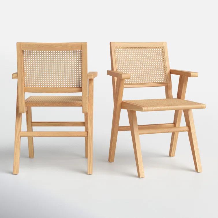 AllModern Atticus Cane Arm Chair & Reviews | Wayfair