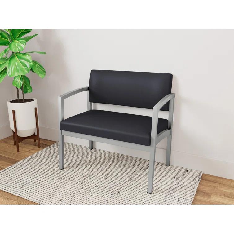 Lenox Steel Waiting Reception Bariatric Chair Metal Frame