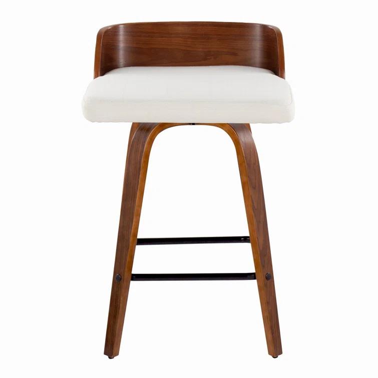 Swivel Upholstered Counter Stool