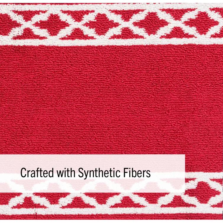 Nautica Collin Border All Loop Tufted Runner and Accent Rugs